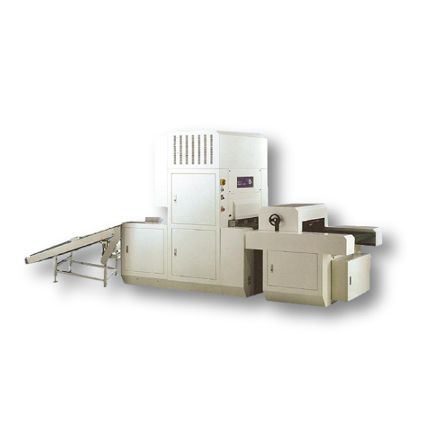 Automatic bag flattening and vacuum packaging machine for grain products